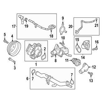Mazda OE - Cooling - Water Pump