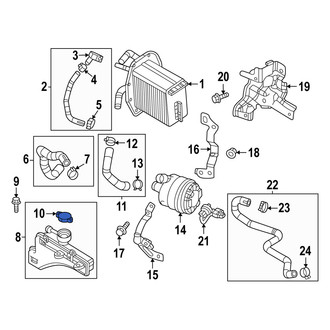 Mazda OE - Engine Coolant Reservoir Cap
