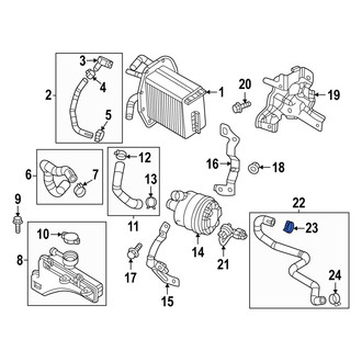 Mazda OE - Upper Intercooler Hose Clamp