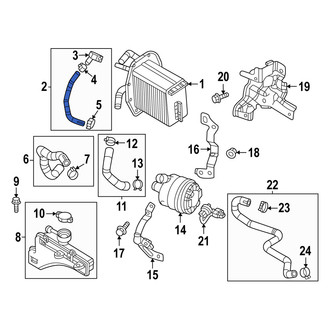Mazda OE - Intercooler Hose