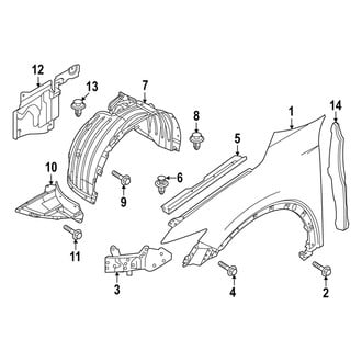 Mazda OE - Fender & Components