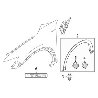 Mazda OE - Fender - Exterior Trim