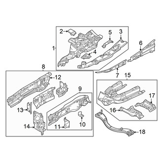 Mazda OE - Fender - Structural Components & Rails