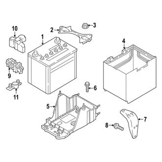 Mazda OE - Electrical - Battery (Conventional)