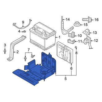 Mazda OE - Battery Tray