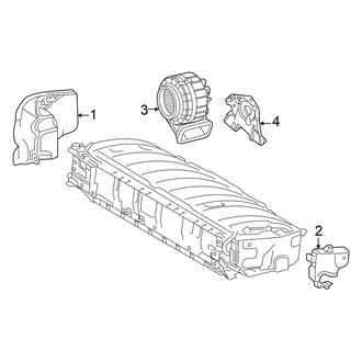 Mazda OE - Electrical - Battery (Battery Components, High Voltage), (Hybrid Preferred / Hybrid Premium / Hybrid Premium Plus)