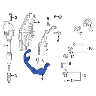 Mazda OE - Lower Engine Control Module (ECM) Bracket