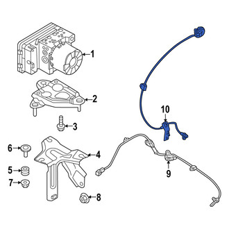 Mazda OE - Front ABS Wheel Speed Sensor