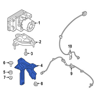Mazda OE - Lower ABS Modulator Bracket