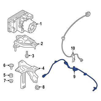 Mazda OE - Front ABS Wheel Speed Sensor