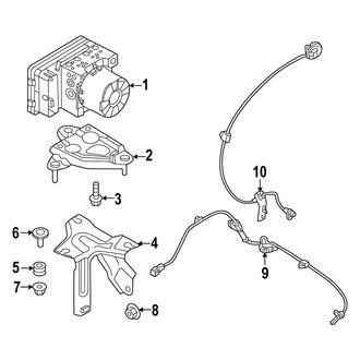 Mazda OE - Electrical - ABS Components (2.5 S / 2.5 Turbo)