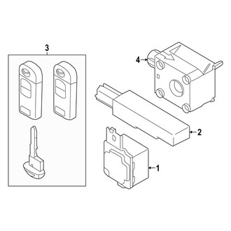 Mazda OE - Electrical Components (Keyless Entry)