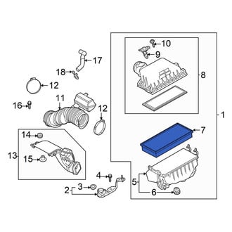 Mazda OE - Engine Air Filter