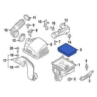 Mazda OE - Engine Air Filter