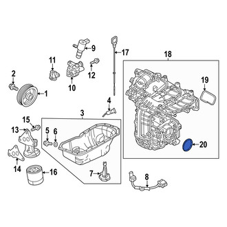 Mazda OE - Fuel Injection Throttle Body Mounting Gasket