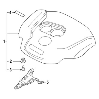 Mazda OE - Engine / Transaxle - Engine Appearance Cover (Y Engine VIN Character)