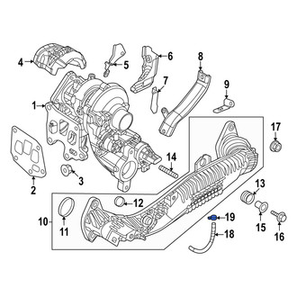 Mazda OE - Intercooler Pipe Clamp
