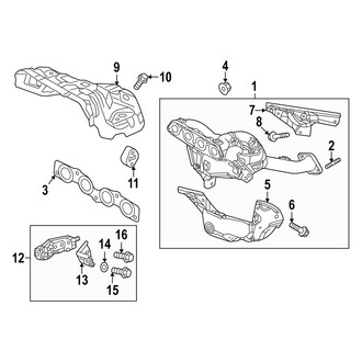 Mazda OE - Exhaust System - Manifold