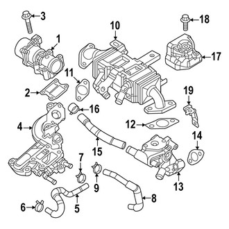 Mazda OE - Emission System - EGR System