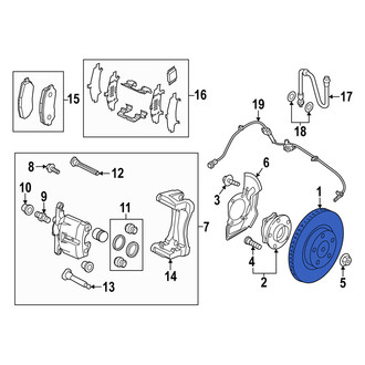 Mazda OE - Front Disc Brake Rotor