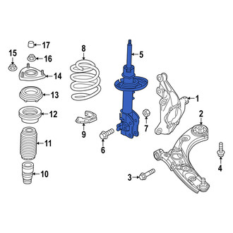 Mazda OE - Front Left Suspension Strut