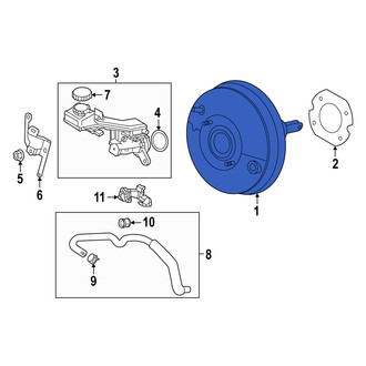 Mazda OE - Power Brake Booster