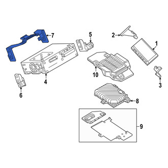 Mazda OE - Radio Bracket