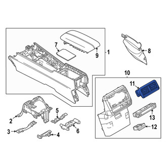 Mazda OE - Console Air Vent