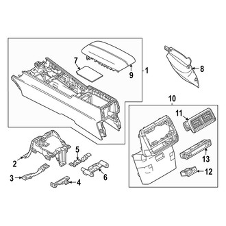 Mazda OE - Console (2.5 S / 2.5 Turbo)