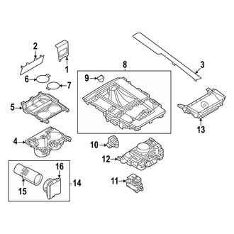 Mazda OE - Components in Console