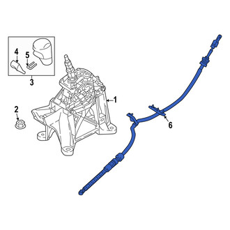 Mazda OE - Automatic Transmission Shifter Cable