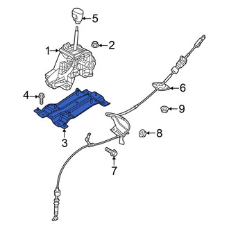 Mazda OE - Automatic Transmission Shift Lever Bracket