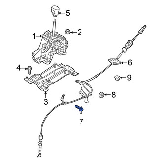 Mazda OE - Automatic Transmission Shifter Cable Bolt