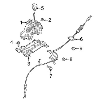 Mazda OE - Console - Shifter Trim (Hybrid Preferred / Hybrid Premium / Hybrid Premium Plus)