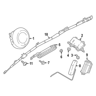Mazda OE - Restraint Systems - Air Bag Components (Air Bags)