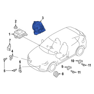 Mazda OE - Air Bag Clockspring