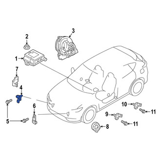 Mazda OE - Front Air Bag Impact Sensor