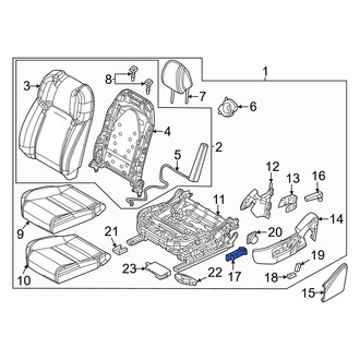 Mazda OE - Front Left Power Seat Switch