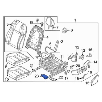 Mazda OE - Front Left Power Seat Control Module