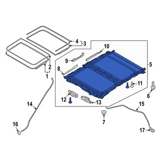 Mazda OE - Sunroof Frame