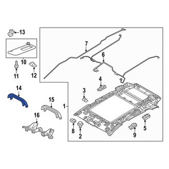 Mazda OE - Front Interior Grab Bar