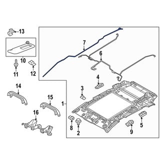 Mazda OE - Liftgate Washer Hose