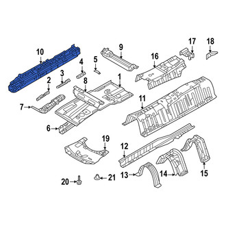 Mazda OE - Front Left Floor Sill