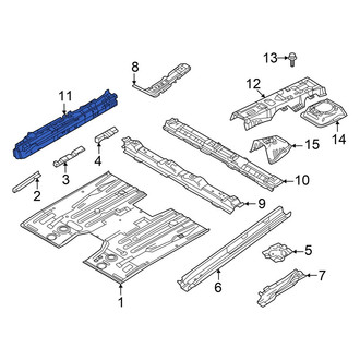 Mazda OE - Front Left Floor Sill