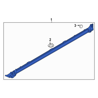 Mazda OE - Left Rocker Panel Guard
