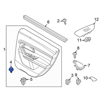 Mazda OE - Door Interior Trim Panel Retainer