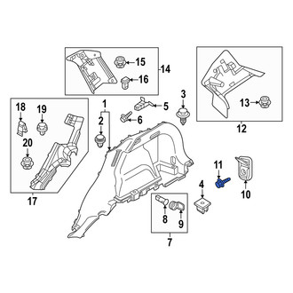 Mazda OE - Drive Motor Inverter Coolant Reservoir Bolt