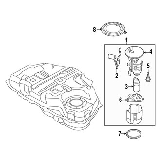 Mazda OE - Fuel System - Fuel Pump