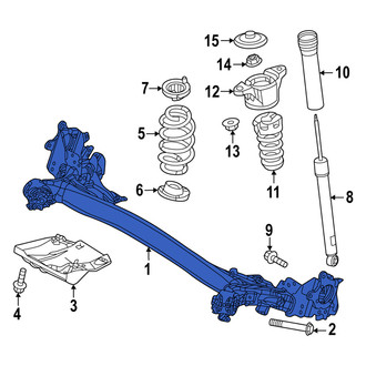 Mazda OE - Rear Suspension Subframe