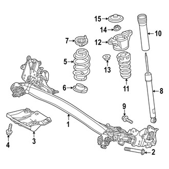 Mazda OE - Rear Suspension - Suspension Components (2.5 S)